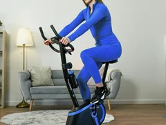 Bicicleta fitness magnetica 8 niveluri de rezistenta cu volanta
